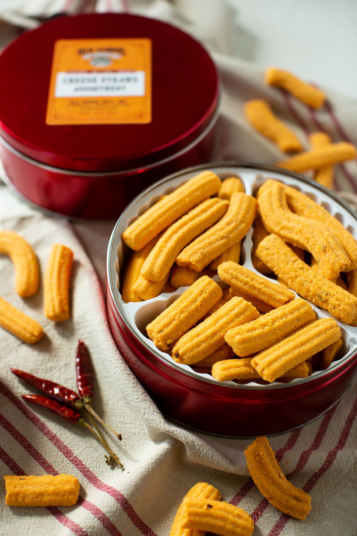 Hot & Spicy Cheese Straws – Old School Mill, Inc.