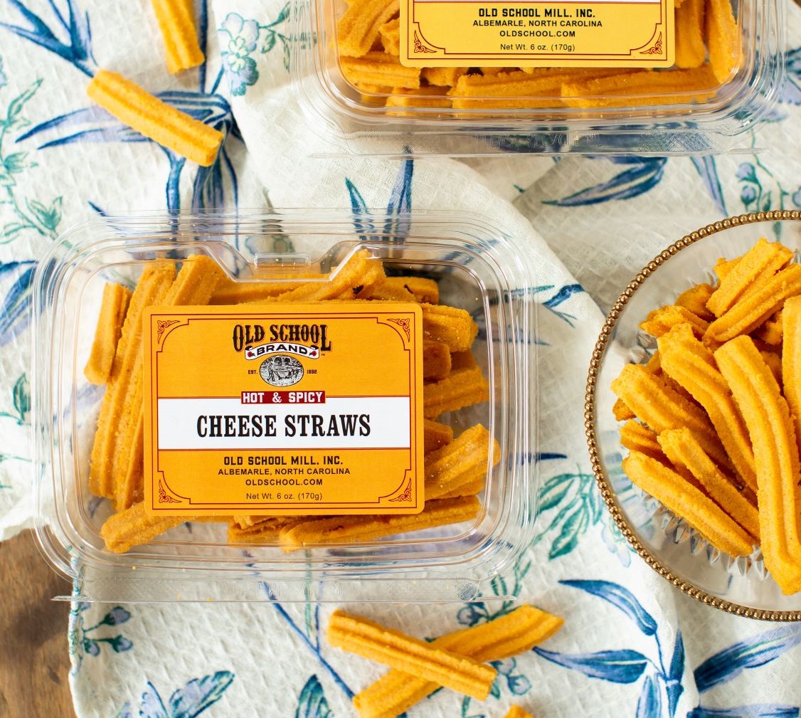 Hot & Spicy Cheese Straws – Old School Mill, Inc.